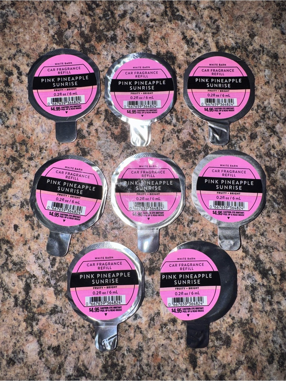 Bath & Body Works Pink Pineapple Sunrise Car Fragrance Refills